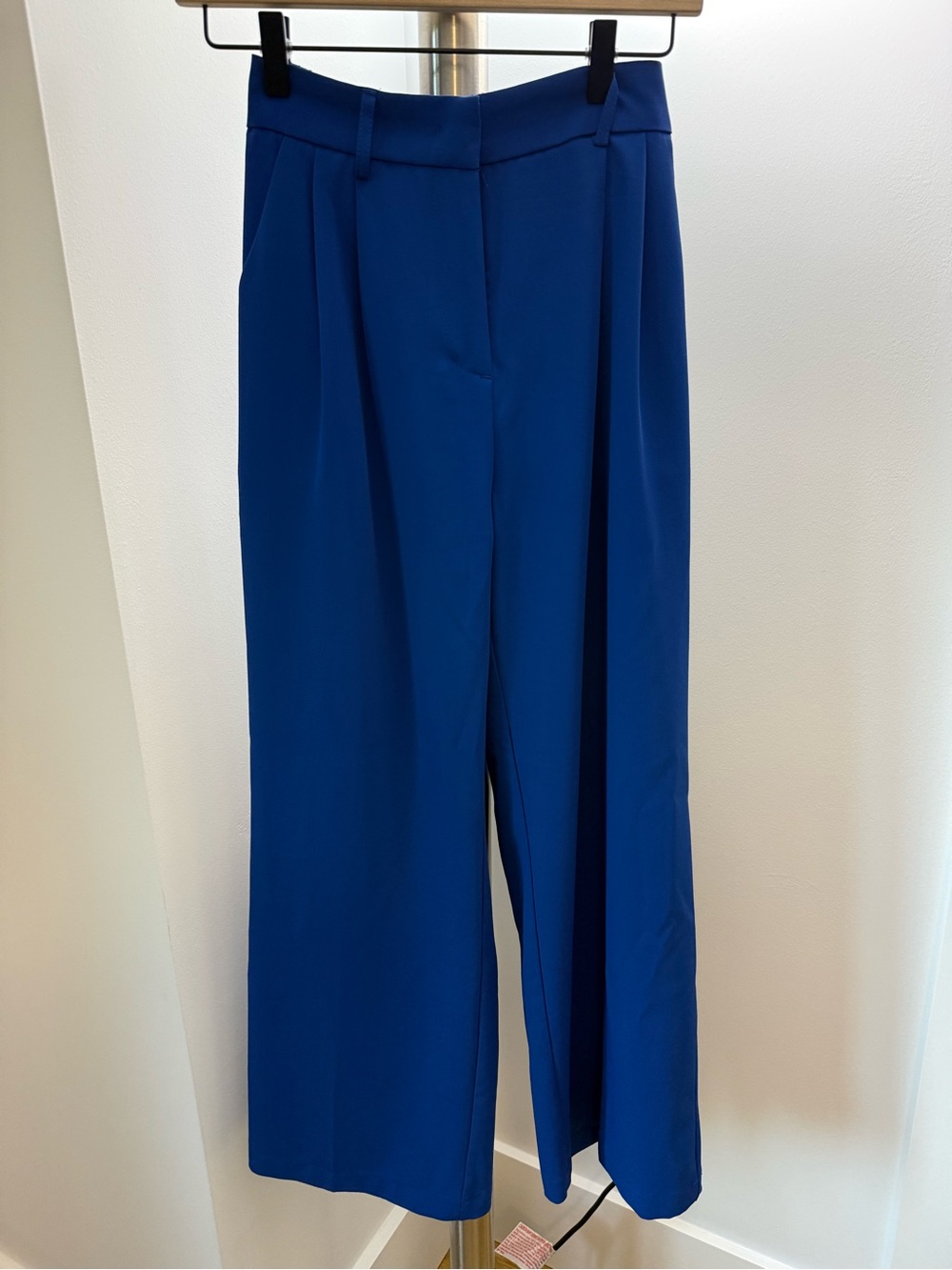Wide-Leg Women's Pants in Royal Blue